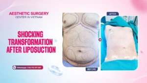 SHOCKING TRANSFORMATION AFTER LIPOSUCTION