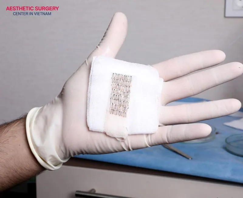 The hair transplant method involves the surgeon taking individual healthy hair follicles and implanting them into the bald areas of the scalp.