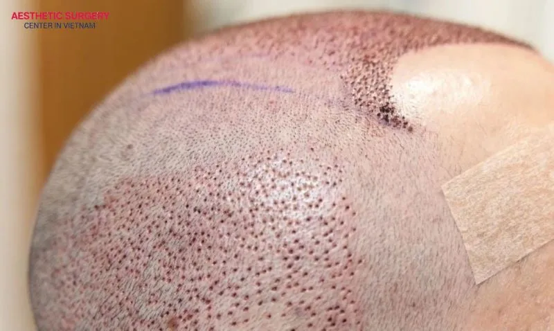 If the swelling and pain increase, accompanied by a burning sensation, it may be a sign of scalp infection.