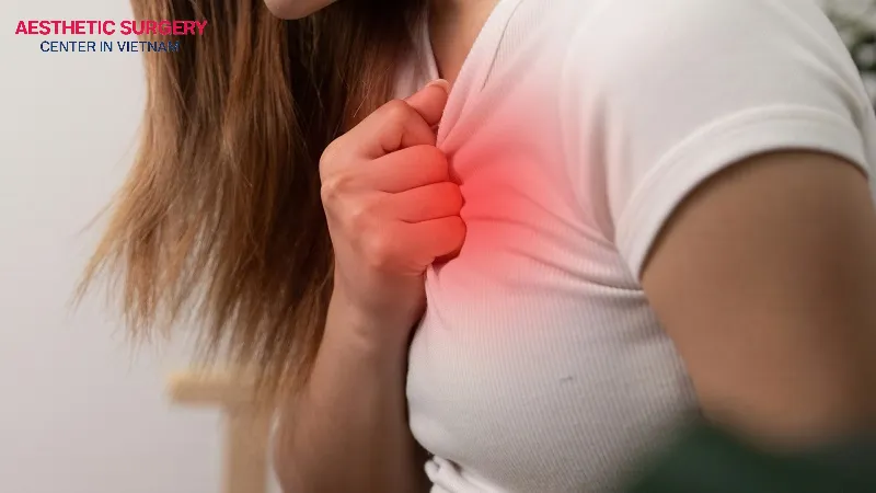 If the breast area is injured or experiences direct impact, it can lead to hematoma formation.