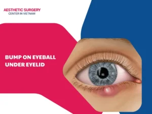 bump on eyeball under eyelid