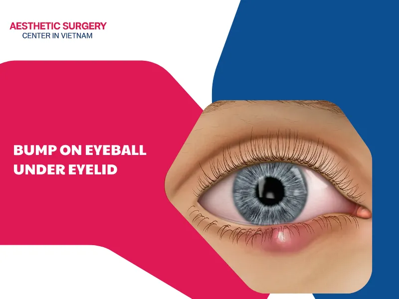 bump on eyeball under eyelid