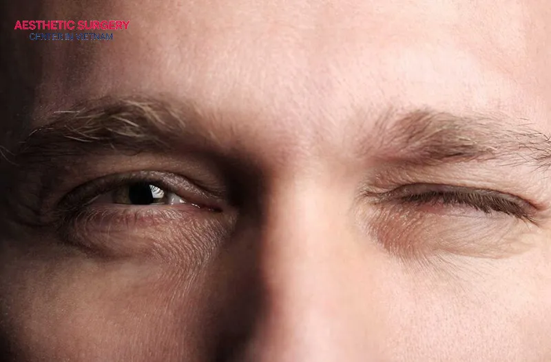 The eyelid may twitch for about 3 to 7 days and then resolve on its own.