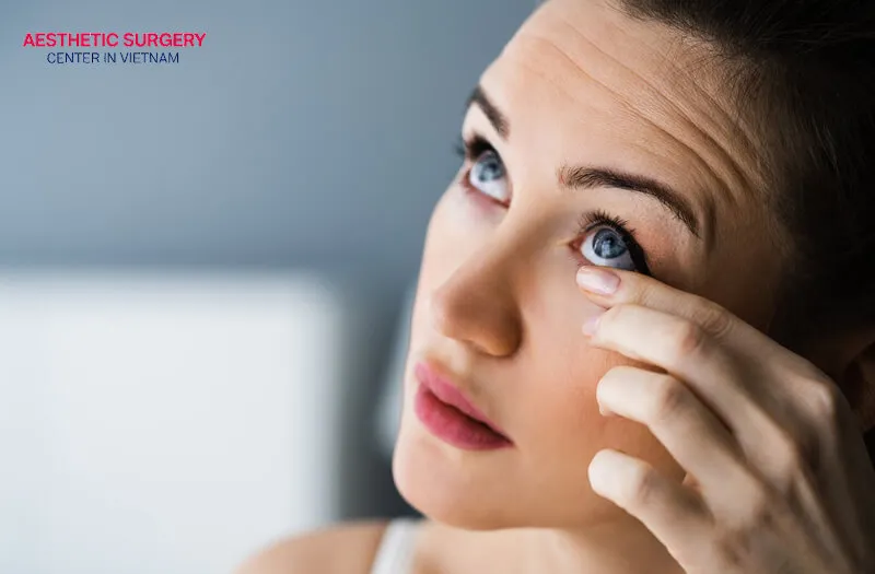 Even though it may feel uncomfortable, you should not massage or press on the eye area after botox injections.