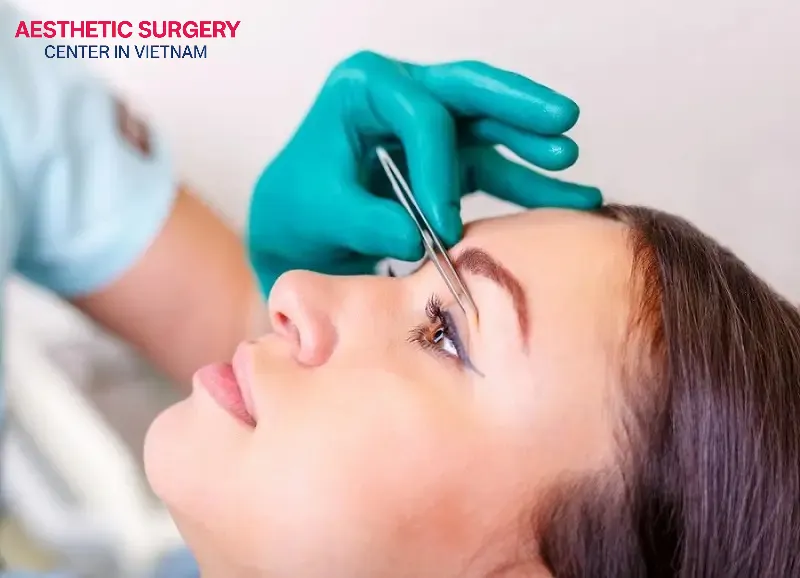 Your vision may be blurry or unclear, but you can still see after eyelid surgery.