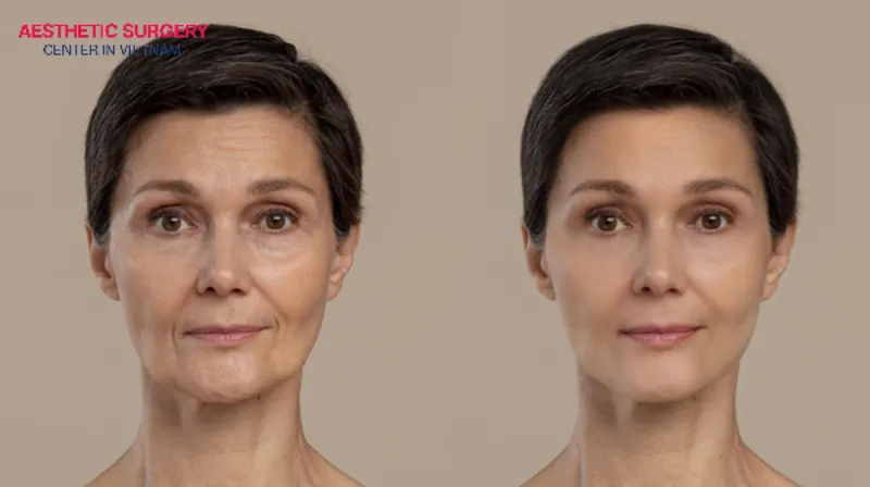 An endoscopic facelift is recommended for cases of mild skin sagging and reduced elasticity. It should not be applied to patients with excessive skin laxity.