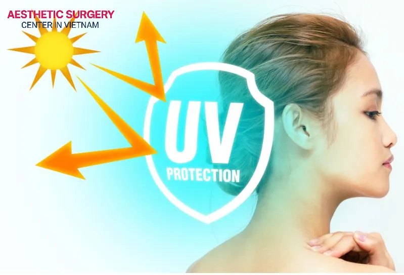 After facelift surgery, you should protect your skin from sun exposure by using sunscreen.
