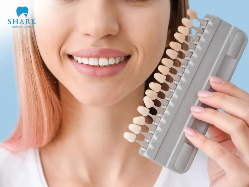 Porcelain veneers help enhance tooth size and shape