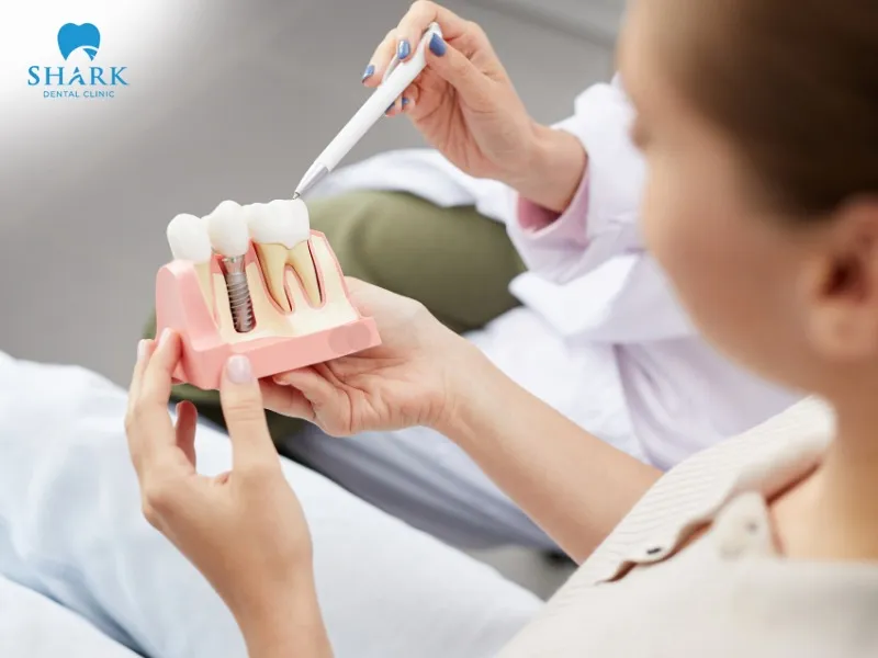 Improper implant placement may affect and damage adjacent teeth