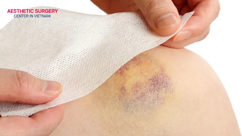 Drinking alcohol can cause the injected area to remain swollen for a longer time.