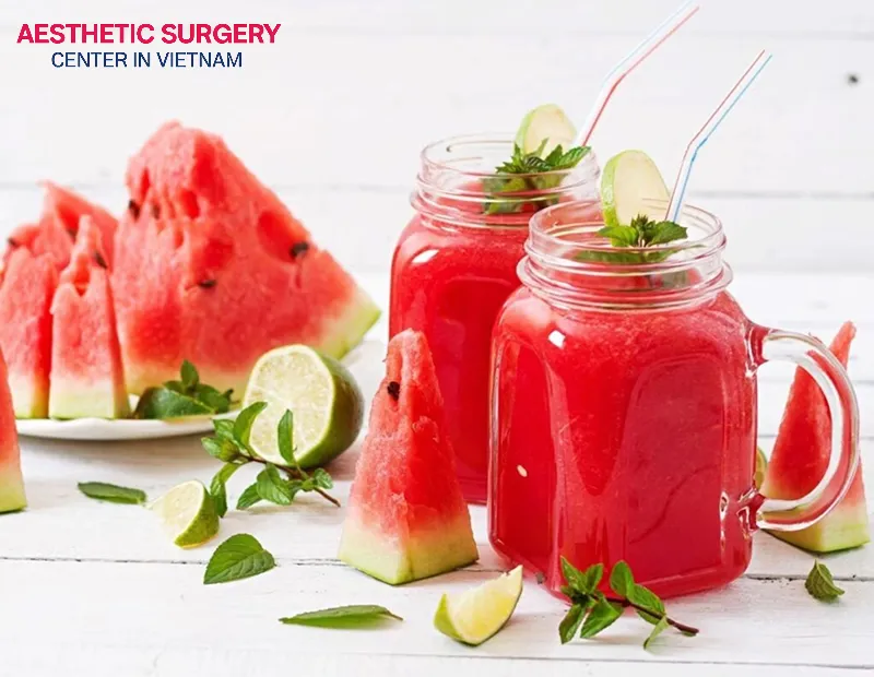 Do not skip watermelon juice after botox injections.