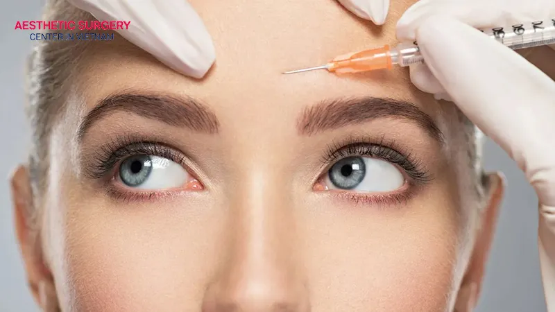 Botox injections into the area between the eyebrows help eliminate “11 lines.”