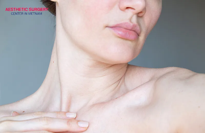 Neck wrinkles often appear due to aging or daily habits.