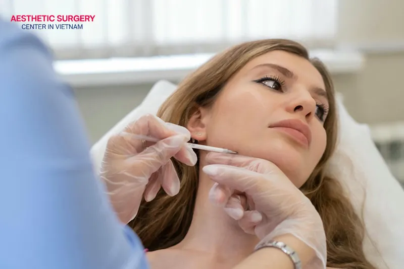 Neck botox treatment procedure