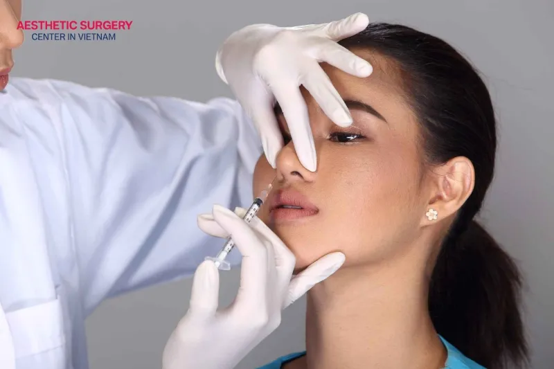 The cost of botox injections is much lower than surgical rhinoplasty.