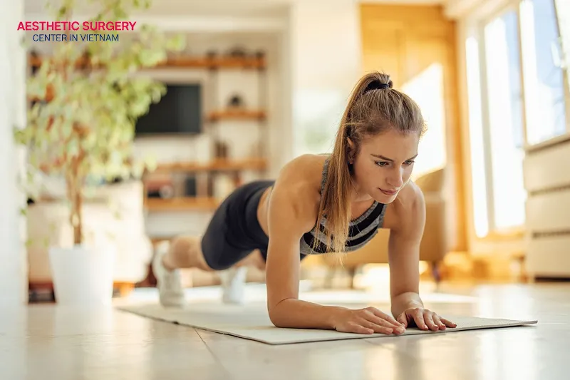 After at least 24 hours, you can start exercising.