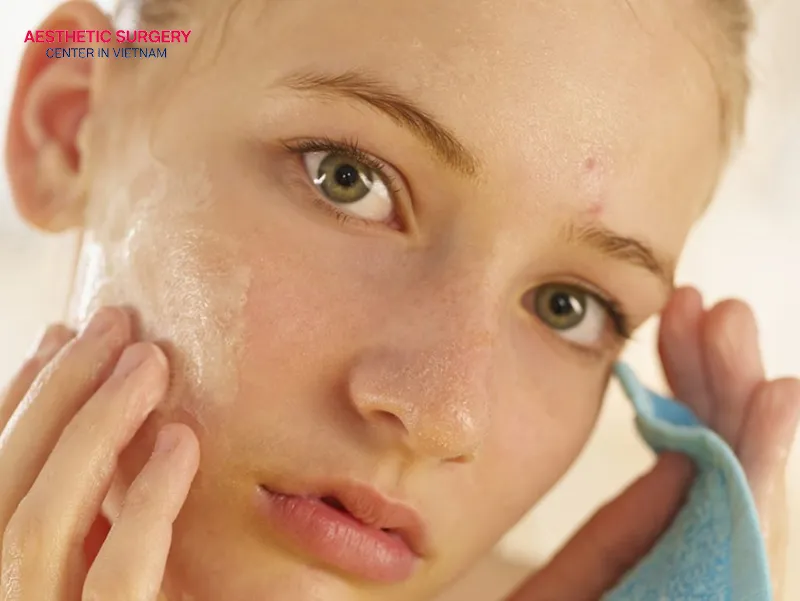 You should prioritize gentle skincare products.