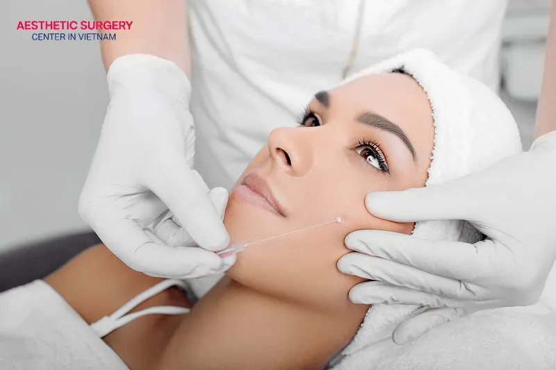 You can combine thread lifting or mesotherapy to make the skin firmer.