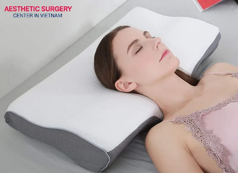 After rhinoplasty, sleep on your back to avoid nasal deviation