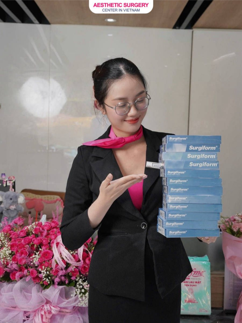 Aesthetic Surgery Center In Vietnam always uses premium rhinoplasty cartilage materials that are high quality, safe, and highly compatible with the nasal structure.