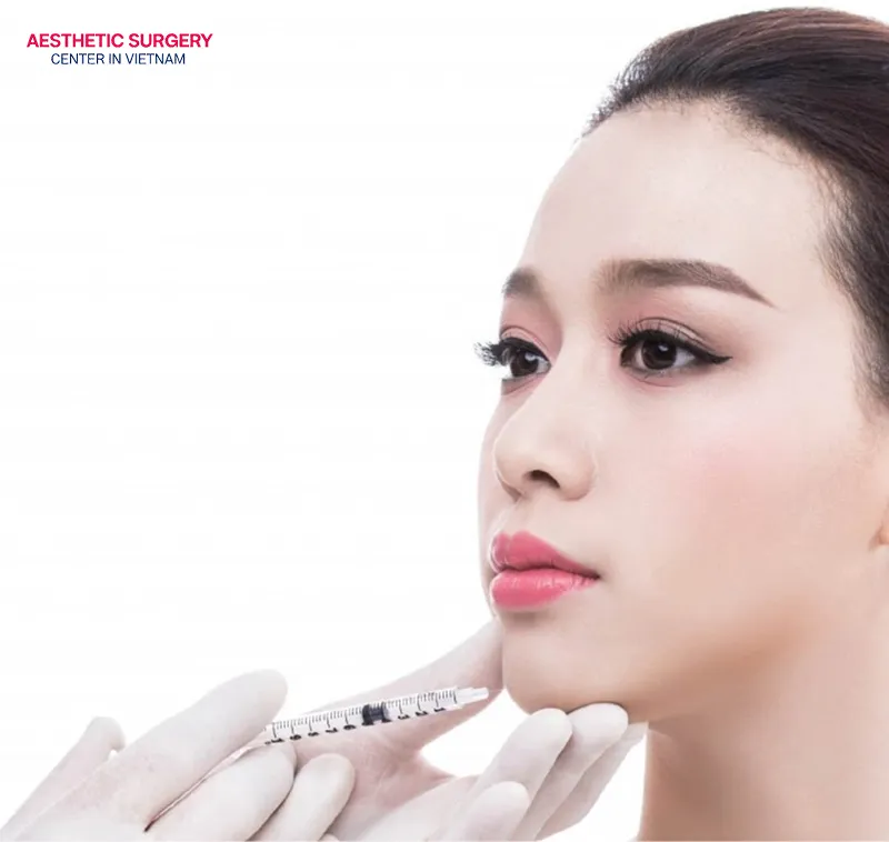 The botox injection procedure is quick.