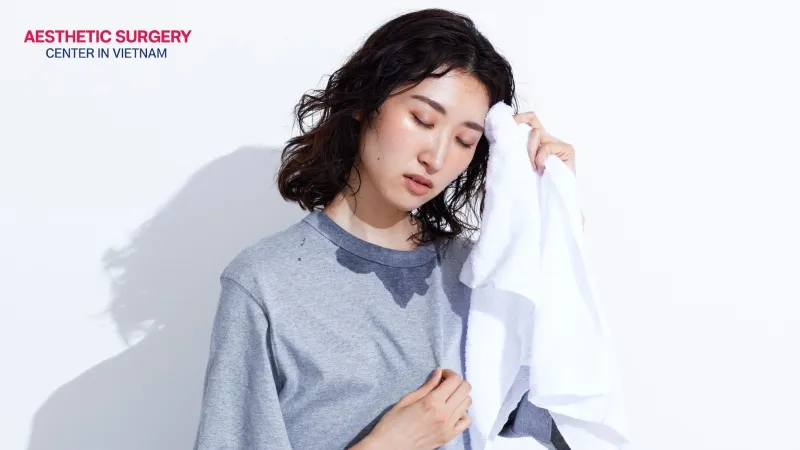 You should not do intense exercise or let your body sweat excessively.