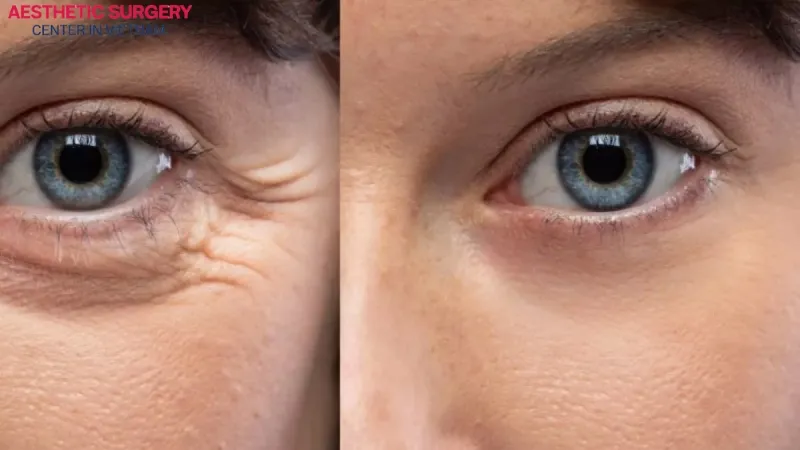 Recovery time after Botox injections for the eye area is considered quite fast.