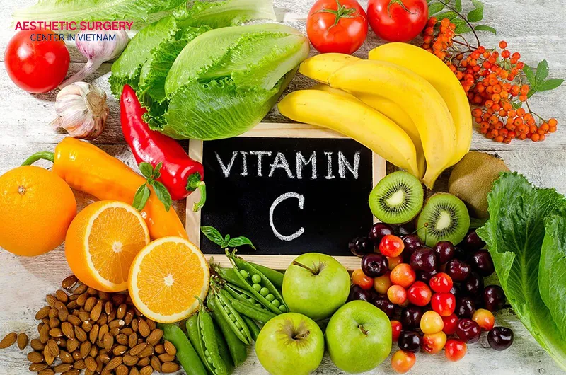 You should increase vitamin C intake and healthy protein to help the surgical wound heal faster.