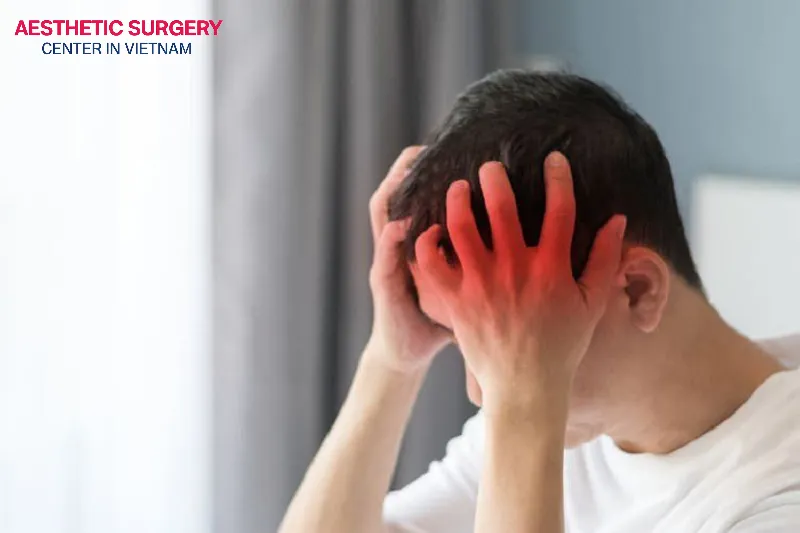 The first night after hair transplant surgery will be the most painful as the anesthetic wears off.