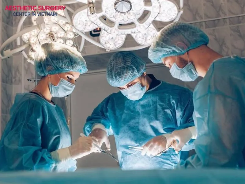 The rhinoplasty female procedure is performed safely according to medical standards