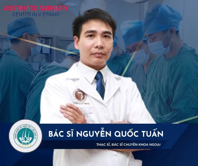 Dr. Nguyen Quoc Tuan has successfully performed over 10,000 hair transplant surgeries for his clients, an impressive number