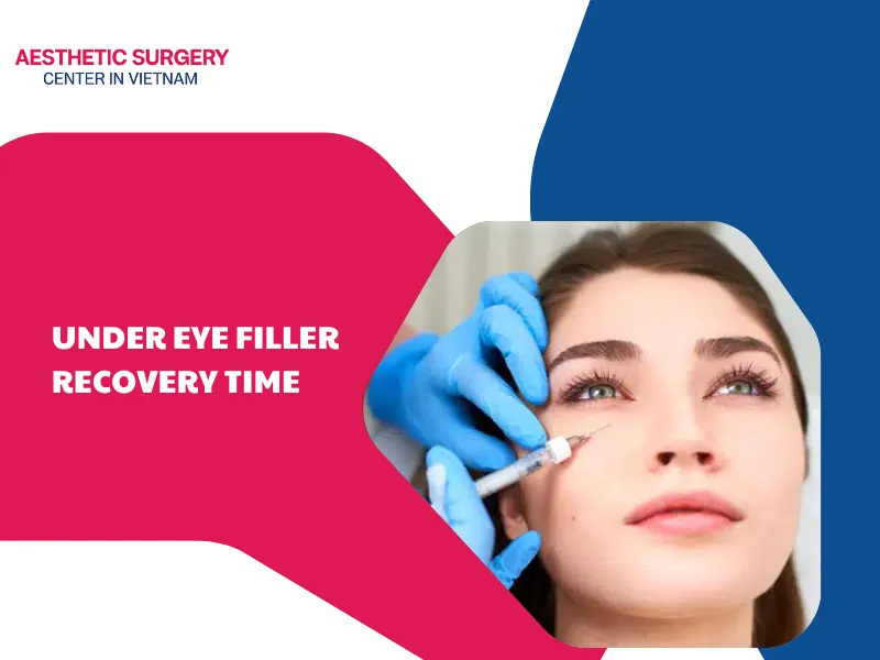 How long is the under eye filler recovery time? Stages recovery
