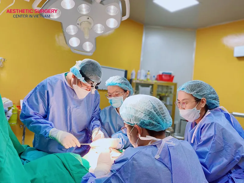 Breast lift with implants procedure