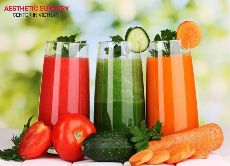 You can drink fruit juice instead of alcohol after hair transplant