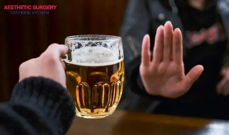 Avoid drinking alcohol before and after Botox injections to prevent bruising in the treated area
