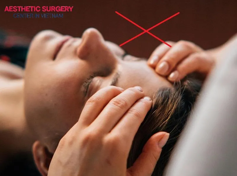 After receiving botox injections, you should avoid massaging the treated area for about 12 hours to prevent the botox from shifting