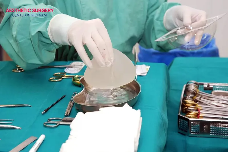 Breast asymmetry surgery procedure