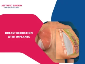 What is breast reduction with implants? What is the process?
