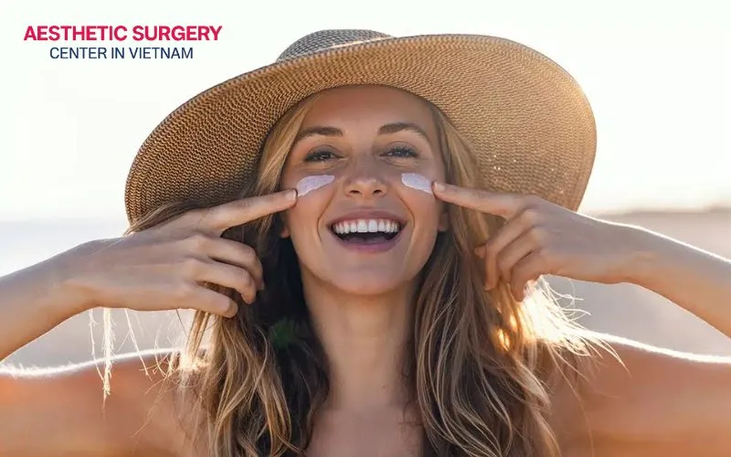 It is necessary to cover and protect the surgical incision from sunlight to prevent dark, unaesthetic scarring.