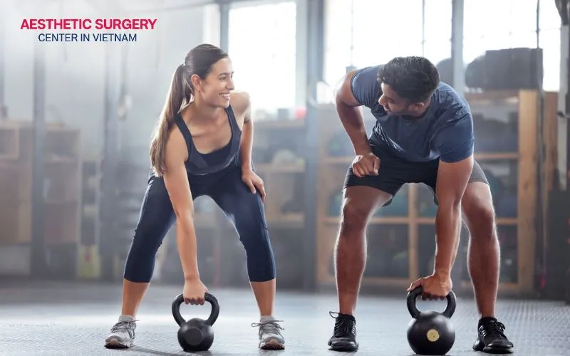 Avoid strenuous work and high-intensity exercise for at least one month.
