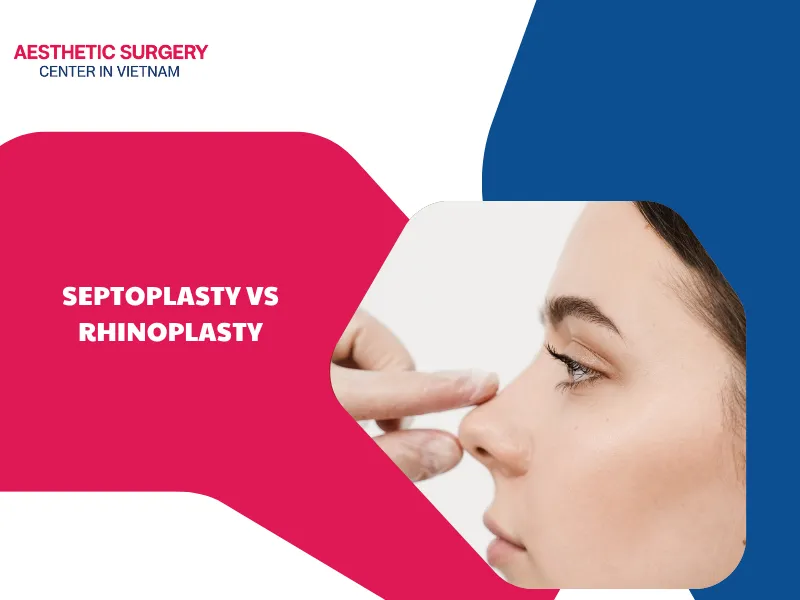 Understanding the difference between septoplasty vs rhinoplasty