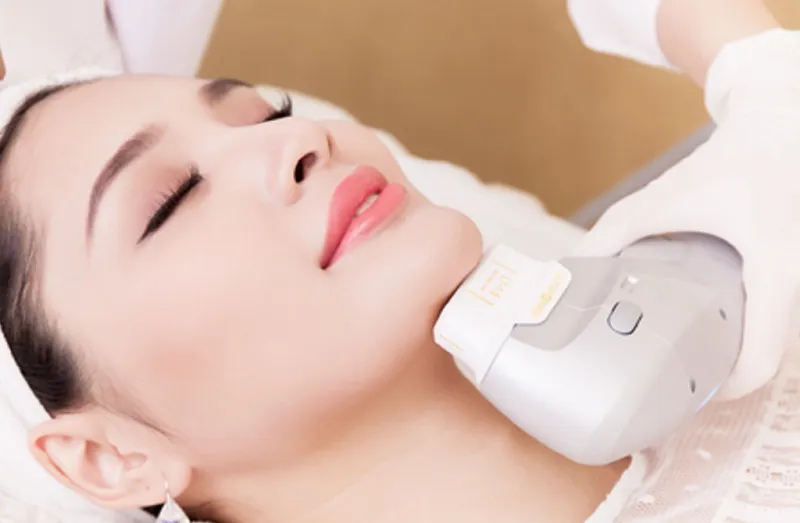 Ultherapy helps reduce excess fat, tighten the skin, and create a more defined jawline.