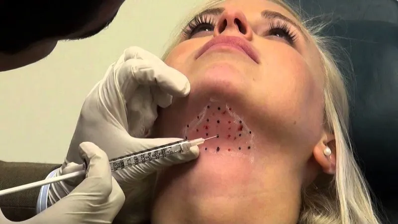 Kybella helps eliminate excess neck fat, creating a slimmer neck and a more defined neck contour.