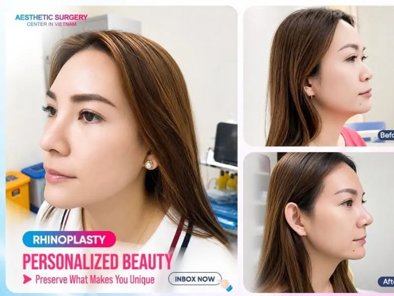 Aesthetics Surgery Center is proud to be a trusted destination for rhinoplasty in Vietnam.