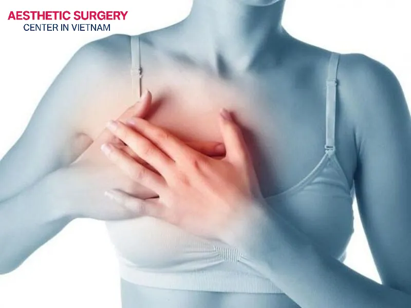 The impact of alcohol can cause the breasts to swell, feel tight, and become painful.