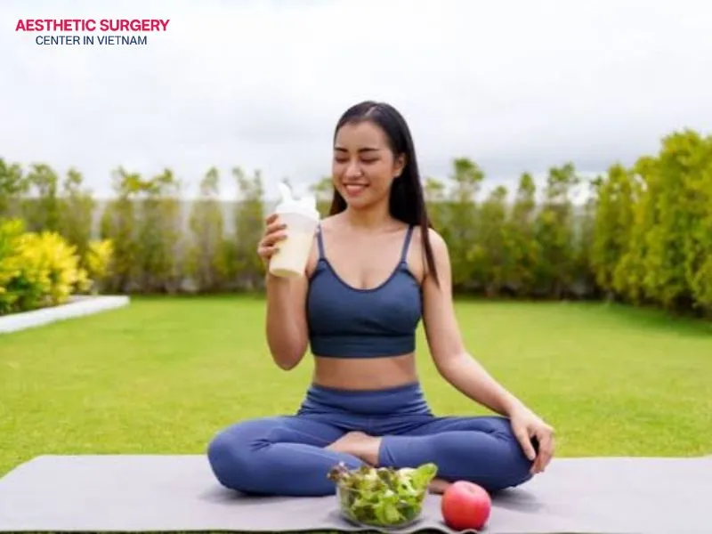 During the first 1–2 weeks after breast augmentation, you should only do gentle walking and basic mobility exercises.