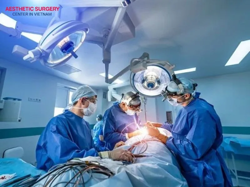 General anesthesia puts patients into a deep sleep so they do not feel pain during the procedure.