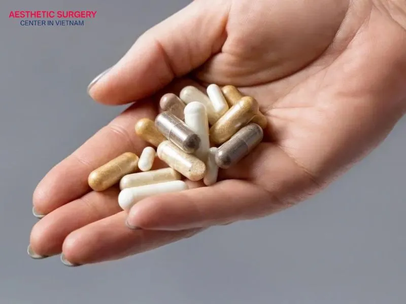 Certain medications may need to be stopped for a specific period before breast augmentation surgery. 