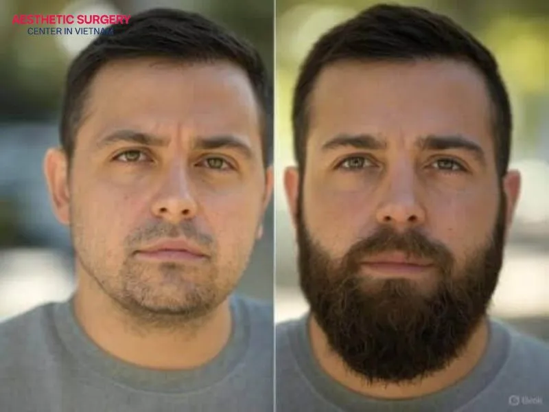 Although a facial hair transplant is considered a safe aesthetic procedure, it may still cause some side effects.
