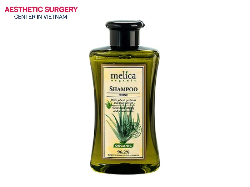 Once your hair has reached a stable state, use an organic, vegan shampoo formulated with aloe vera extract and hydrolyzed keratin.